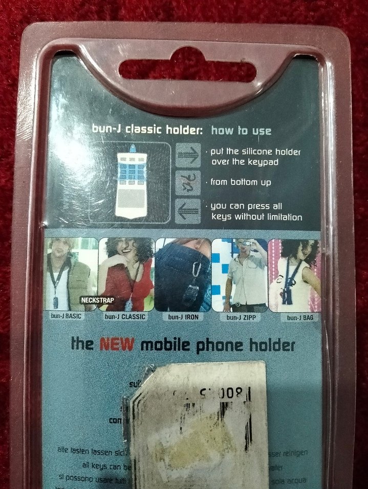 Bun-J CLASSIC Nostaljik Tuşlu Telefon Askısı/Tutucusu - Görsel 3