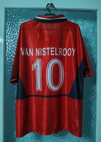 Manchester Van Nistelrooy Kırmızı Spor Forması - Görsel 3