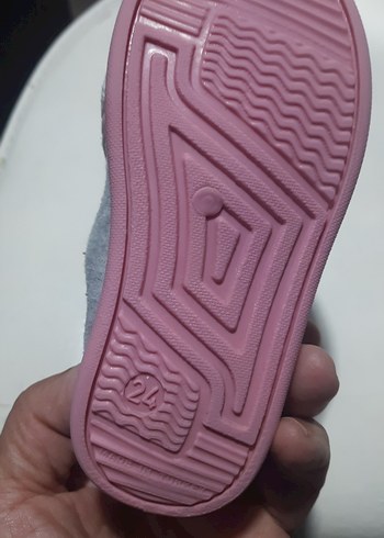 Kız Çocukları İçin Pembe Sıcak Ev Terlikleri - Görsel 4