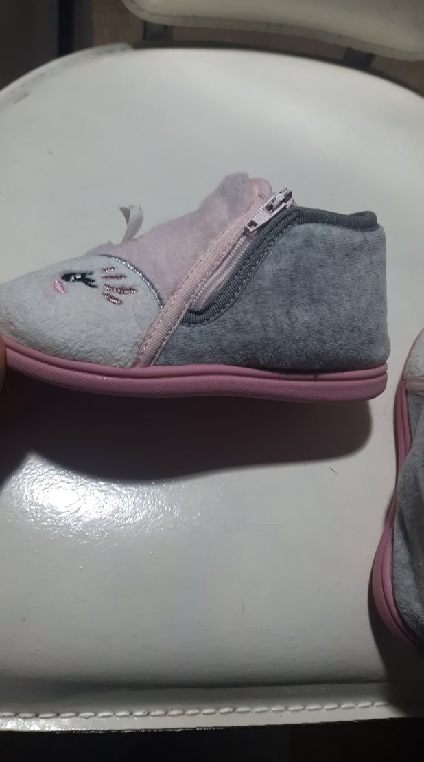 Kız Çocukları İçin Pembe Sıcak Ev Terlikleri - Görsel 5