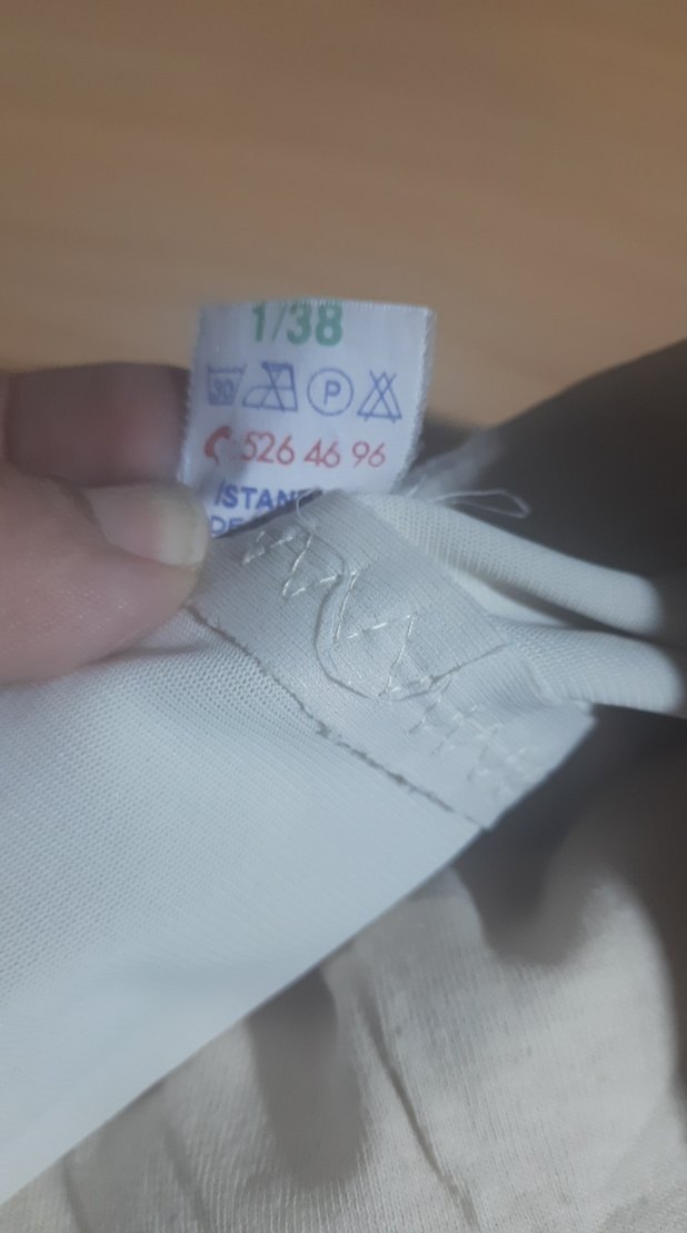 Beyaz Midi  bayan Korse 1 kere giyildi - Görsel 4