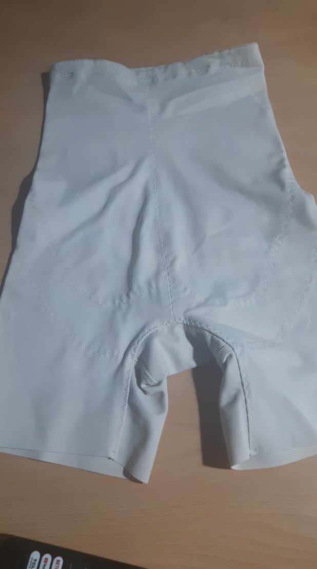 Beyaz Midi  bayan Korse 1 kere giyildi - Görsel 5