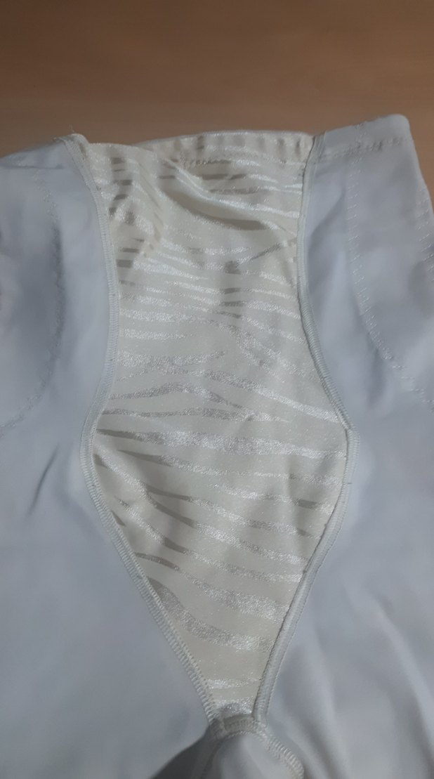 Beyaz Midi  bayan Korse 1 kere giyildi - Görsel 2