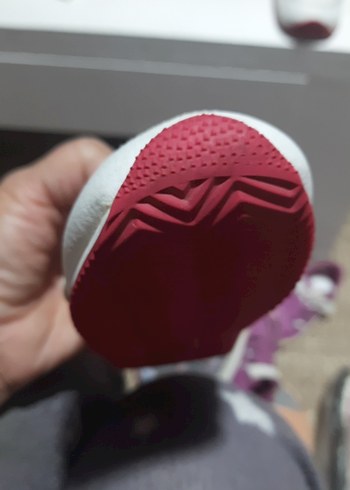 PUMA  markaKız Çocuk Beyaz Cırtlı Spor ayakkabı - Görsel 12