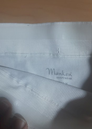 Beyaz Elastik Kumaşlı Mini kırık beyaz korse - Görsel 9