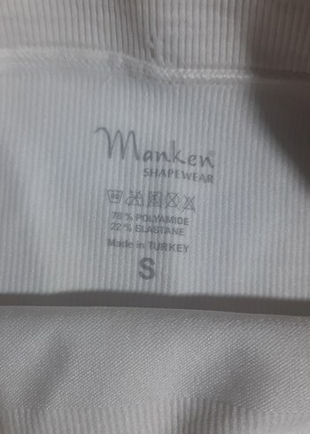 Beyaz Elastik Kumaşlı Mini kırık beyaz korse - Görsel 7