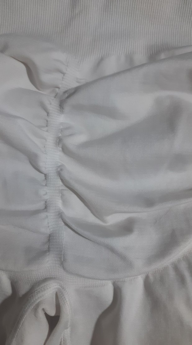 Beyaz Elastik Kumaşlı Mini kırık beyaz korse - Görsel 4