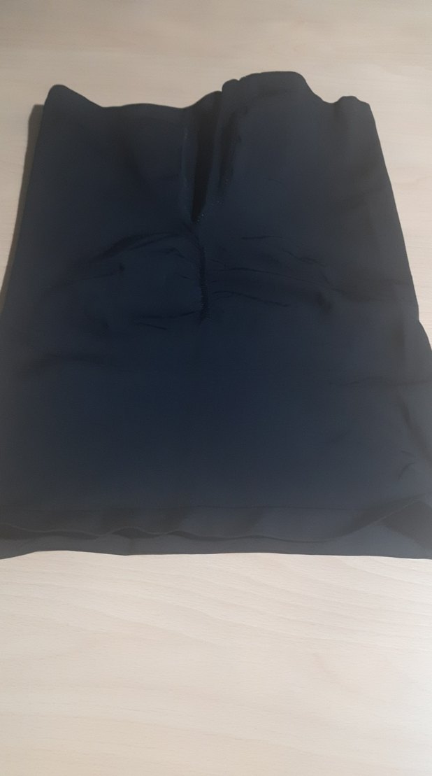 Lacivert Beli Lastikli  korse m beden - Görsel 2