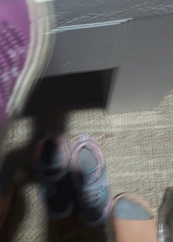 Mor Kız Çocukları İçin Adidas Cırt Cırtlı Spor Ayakkabı - Görsel 7