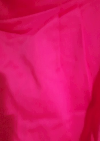 siklamen renk koton marka Drapeli Mini abiye  mezuniyet  nişan - Görsel 4