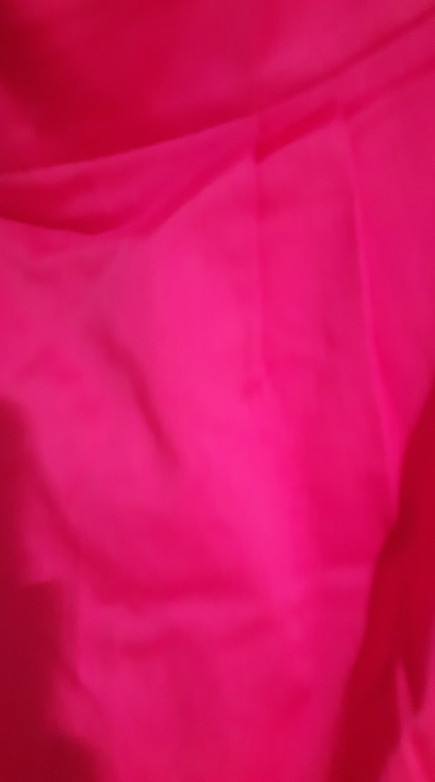 siklamen renk koton marka Drapeli Mini abiye  mezuniyet  nişan - Görsel 4