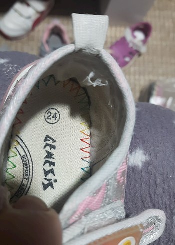 genesiz Kız Çocuk Pembe Bağcıksız Spor Ayakkabı - Görsel 8