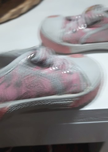 genesiz Kız Çocuk Pembe Bağcıksız Spor Ayakkabı - Görsel 7