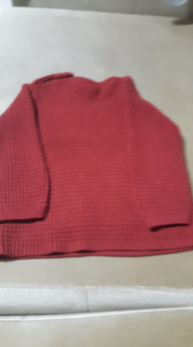 ZARA 2/3 yas Bordo Erkek Çocuk Triko Kazak - Görsel 5