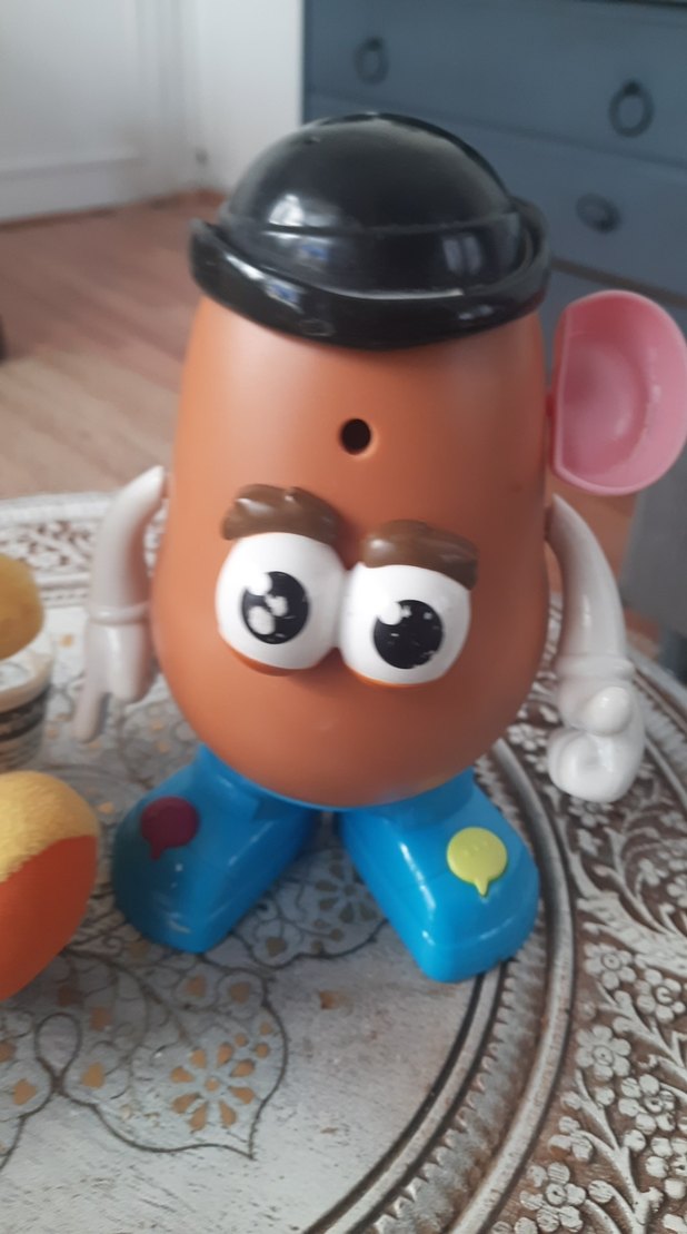 müzikli Renkli Peluş Kedi ve Oyuncak Patates Figürü tane 125 - Görsel 3