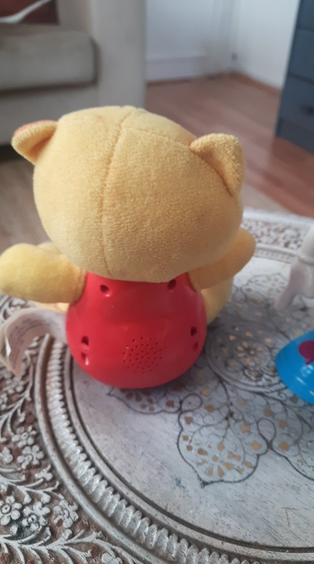 müzikli Renkli Peluş Kedi ve Oyuncak Patates Figürü tane 125 - Görsel 4