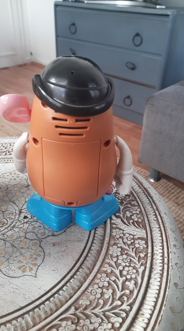 müzikli Renkli Peluş Kedi ve Oyuncak Patates Figürü tane 125 - Görsel 5