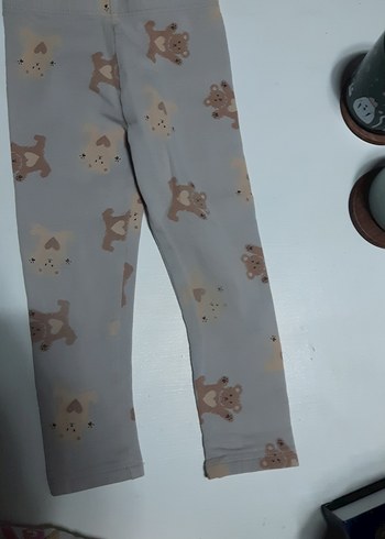 zara ve lcw marka taytlar Kız Çocuk Desenli Streç - Görsel 6