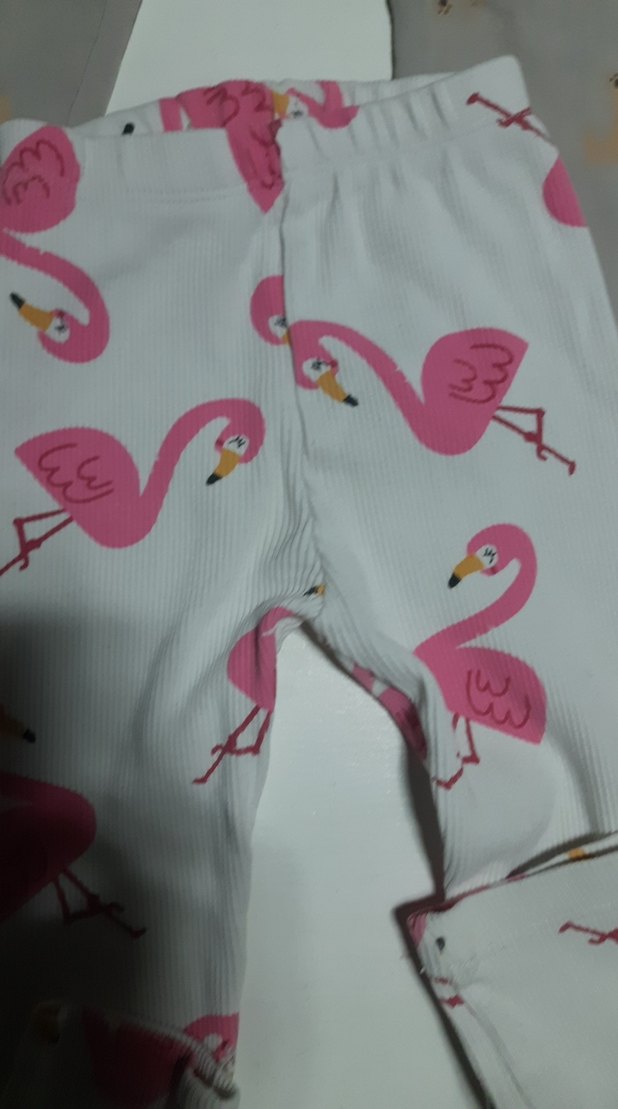 zara ve lcw marka taytlar Kız Çocuk Desenli Streç - Görsel 2