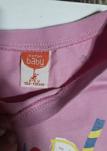 4adet Kızlar için Pastel Pembe Kısa Kollu Tişörtler tane 75tl - Görsel 13