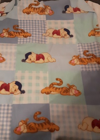 müslin ve polar kız ve erkek bebek Battaniyesi hayvan figürleri - Görsel 2