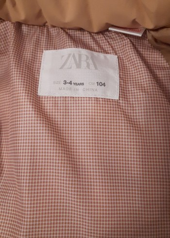 zara marka 3/4 yaş Kapüşonlu Erkek Çocuk Mont - Görsel 6