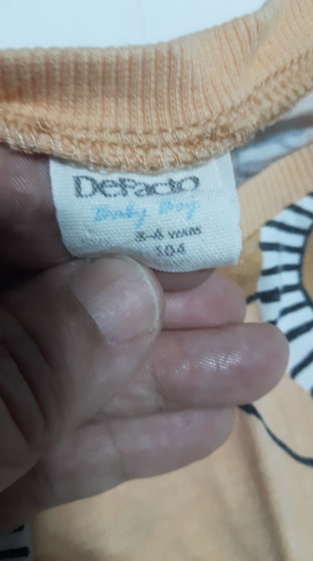 3 adet 2 uzun kollu bir kısa kollu Mango tişörtler tek fiyat 75 - Görsel 3