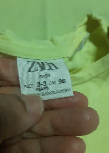 5 adet zara marka Erkek Çocuk Sarı Pamuk Tişörtler tanesi 65tl - Görsel 3