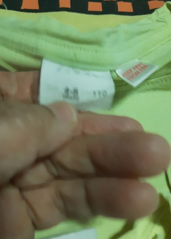 5 adet zara marka Erkek Çocuk Sarı Pamuk Tişörtler tanesi 65tl - Görsel 4