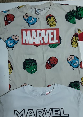4 adet lcw Marvel Baskılı Renkli Erkek Çocuk Tişörtleri tane 90t - Görsel 4