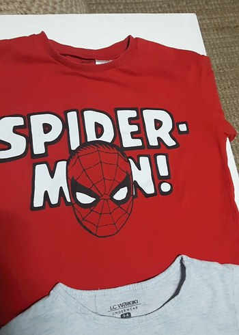 4 adet lcw Marvel Baskılı Renkli Erkek Çocuk Tişörtleri tane 90t - Görsel 6