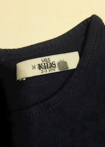 4adet tişort tanesi 75 Kız Çocuk Gri Uzun Kollu Simli Sweatshirt - Görsel 2