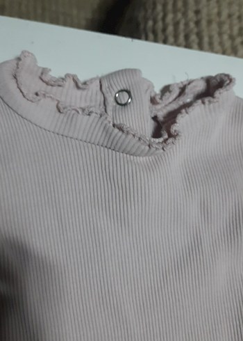 4 adet zara toz pembe Baskılı Uzun Kollu Kız Tişörtü tane 80 tl - Görsel 11