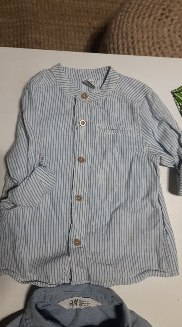 4 adet erkek çocuk gömlekleri tek fiyatları 100 TL 4 tane 300 TL - Görsel 3