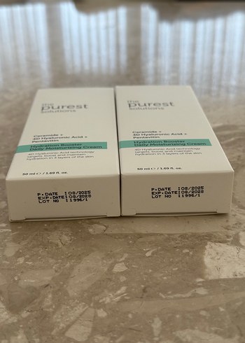 2 ADET > Nemlendirici Cilt Bakım Kremi - The Purest Solutions - Görsel 4