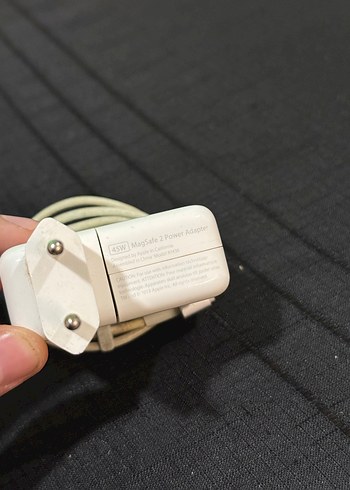 Orjnal APPLE 45W MagSafe 2 Şarj Aleti (MacBook 2012/2017)Uyumlu - Görsel 2