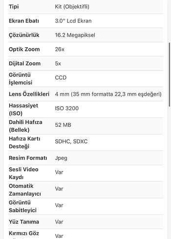 SAMSUNG WB100 Dijital Fotoğraf Makinesi - Görsel 7