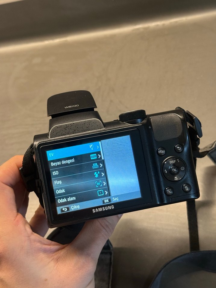 SAMSUNG WB100 Dijital Fotoğraf Makinesi - Görsel 3