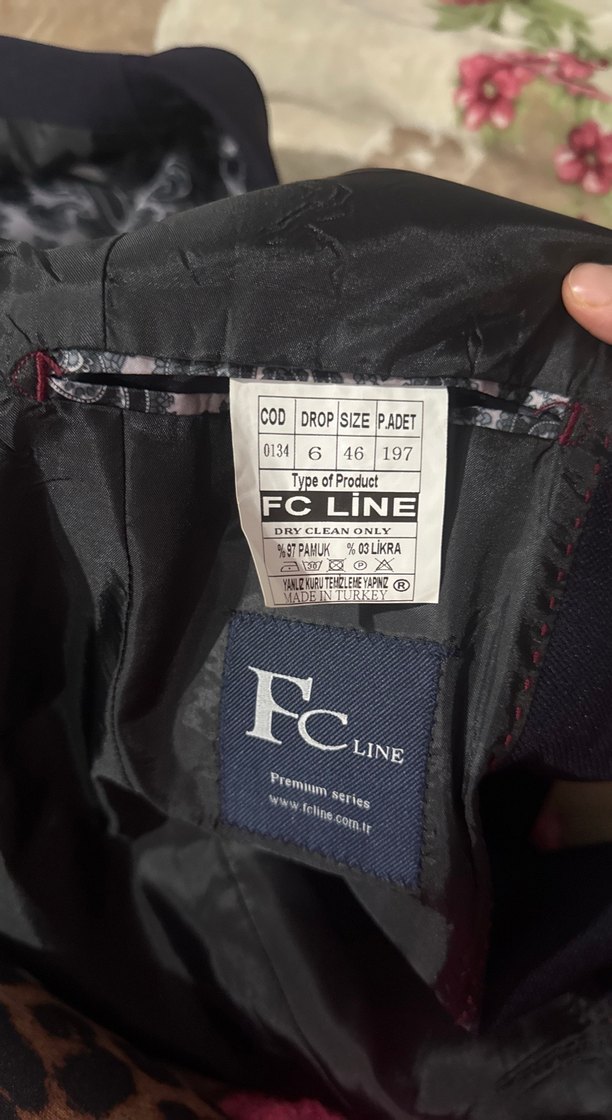 Lacivert Regular Fit Düğmeli Erkek Takım Ceketi - Görsel 2