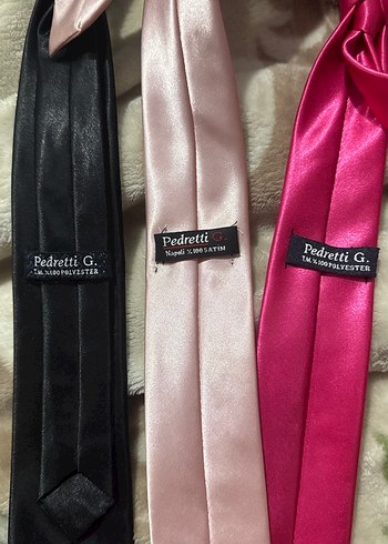 Erkek Parlak Kravatlar 3 lü de tek de satılır - Görsel 3