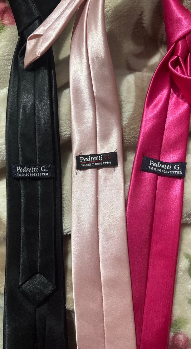 Erkek Parlak Kravatlar 3 lü de tek de satılır - Görsel 3