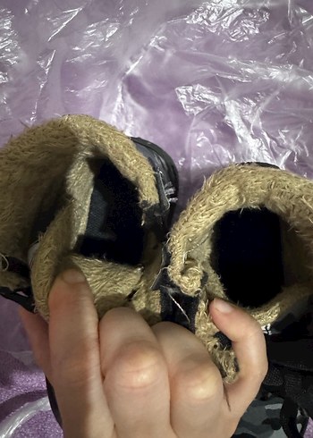 Gri Kamuflaj Desenli Kürklü Erkek Bot - Görsel 5