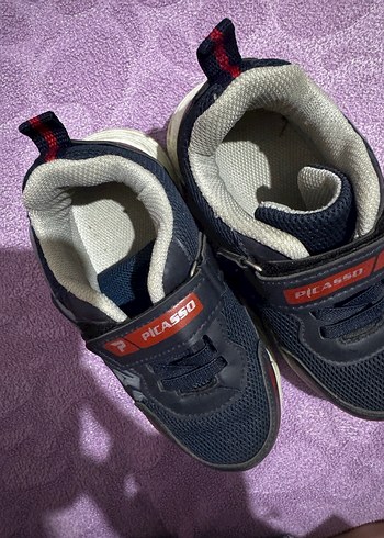 Çocuk Çok Renkli Desenli Spor Ayakkabı - Görsel 4