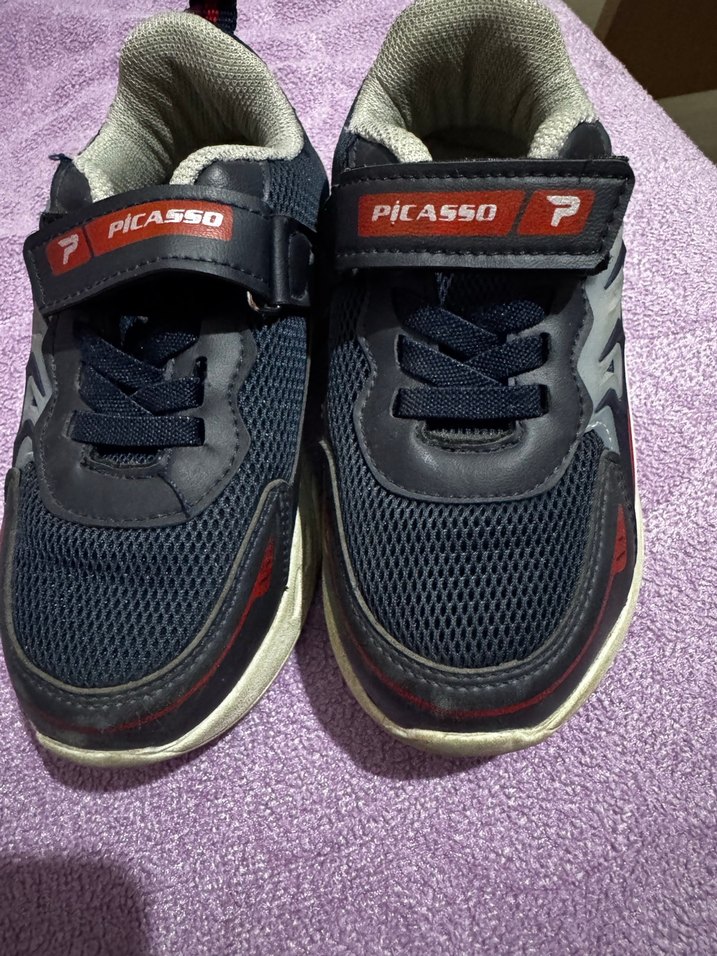 Çocuk Çok Renkli Desenli Spor Ayakkabı - Görsel 2