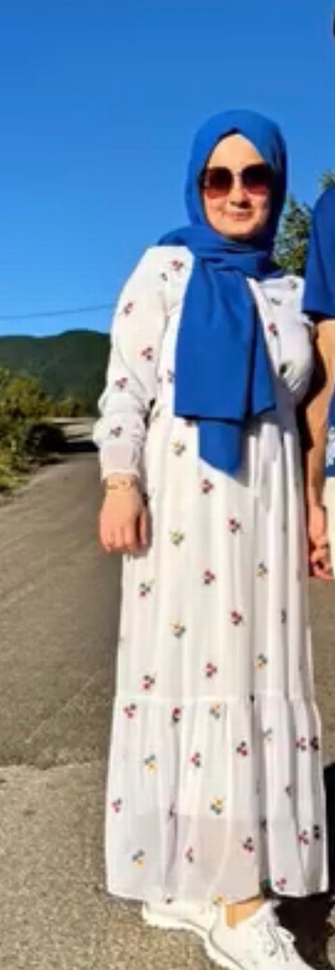 Nakışlı Beyaz Bohem Uzun Elbise - Görsel 2