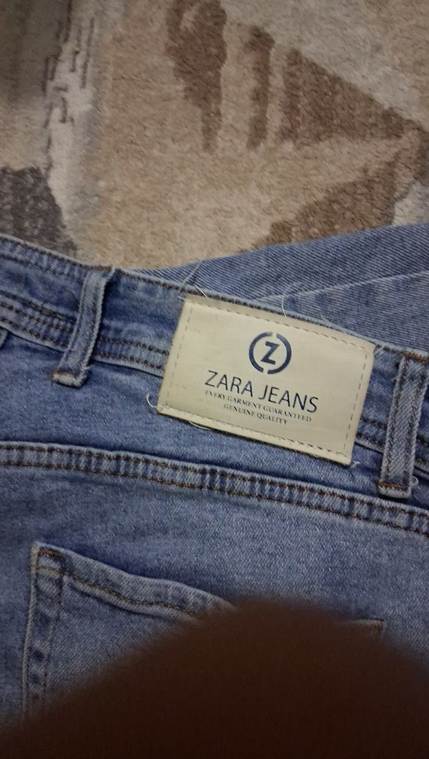 Gri erkek Denim Pantolon - Görsel 3