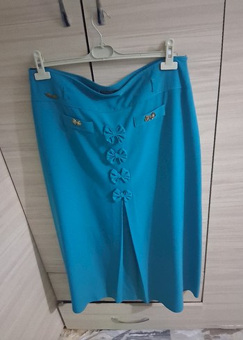 Mavi Midi  Kalem Etek - Görsel 2