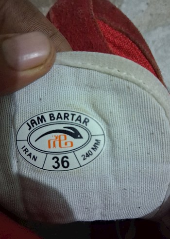 Kırmızı güreş Ayakkabısı Velcro Bağcıklı 36 numara - Görsel 6