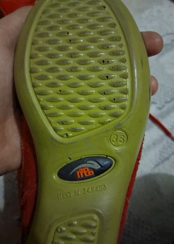 Kırmızı güreş Ayakkabısı Velcro Bağcıklı 36 numara - Görsel 5