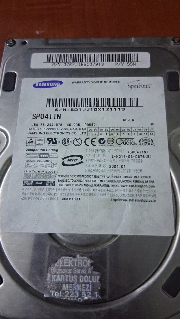 Samsung 3.5" İç HDD Sabit Disk - Görsel 2